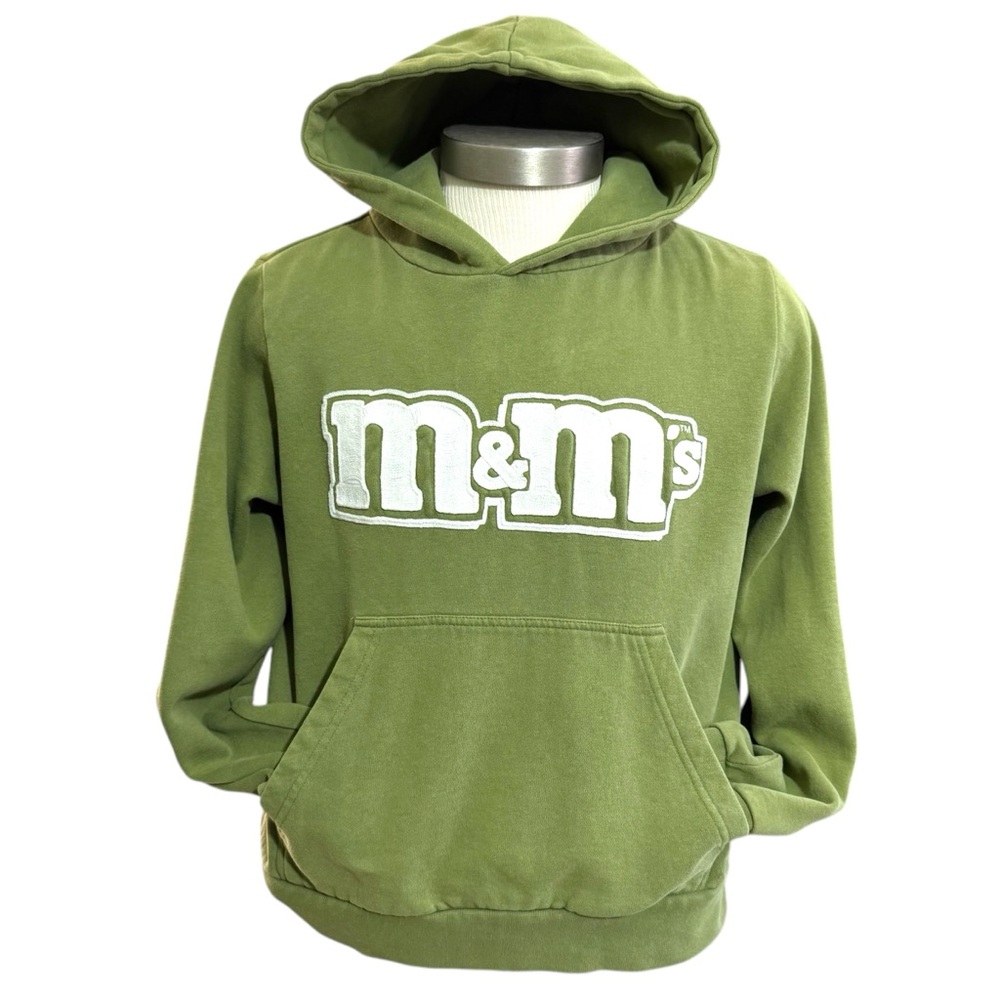 Green Authentic M&M's Hoodie